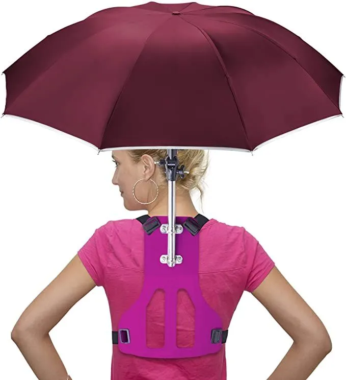 Over-the-Shoulder Smart Umbrellas
