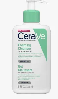 CeraVe foaming cleanser