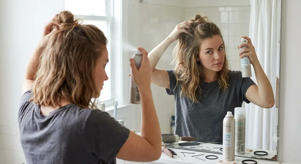 Dry Shampoo for Hair Styling