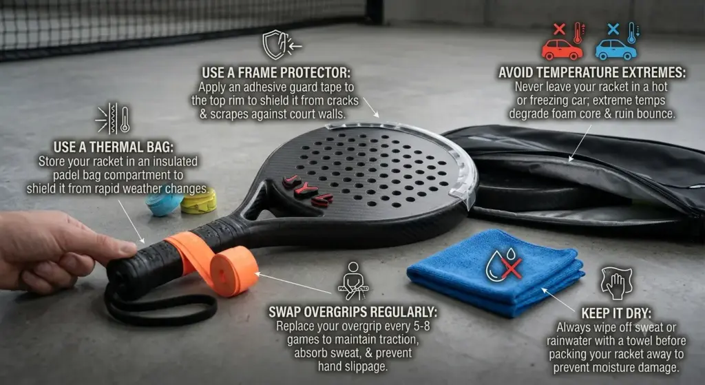 Maintenance Tips for Padel Rackets