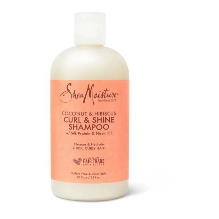 Shea Moisture Coconut & Hibiscus Curl & Shine Shampoo