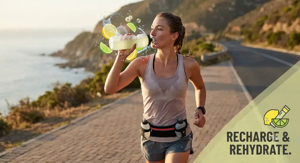 lemon lime electrolyte powder
