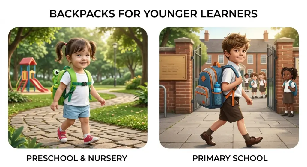 Backpacks For Younger Learners