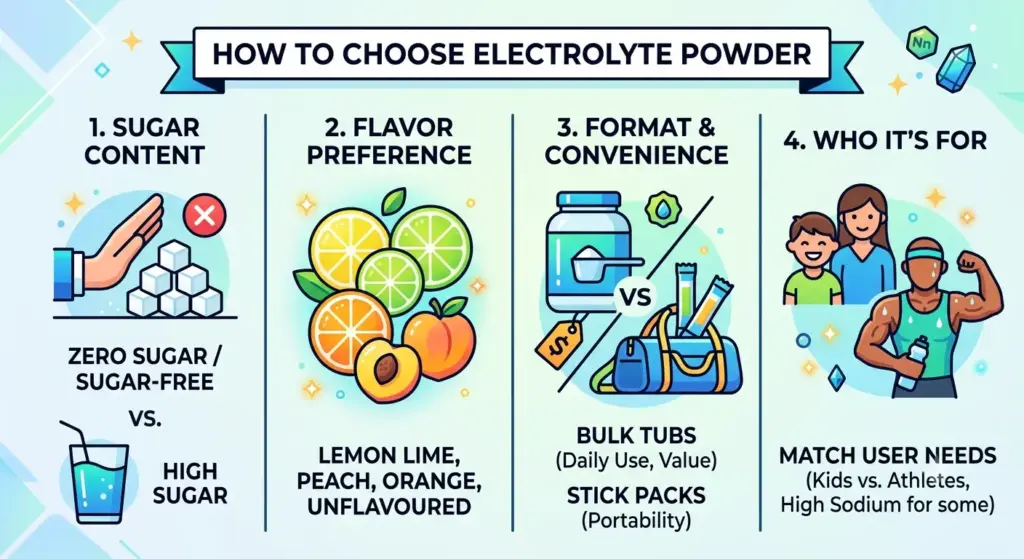 How to Choose the Right Electrolyte Powder