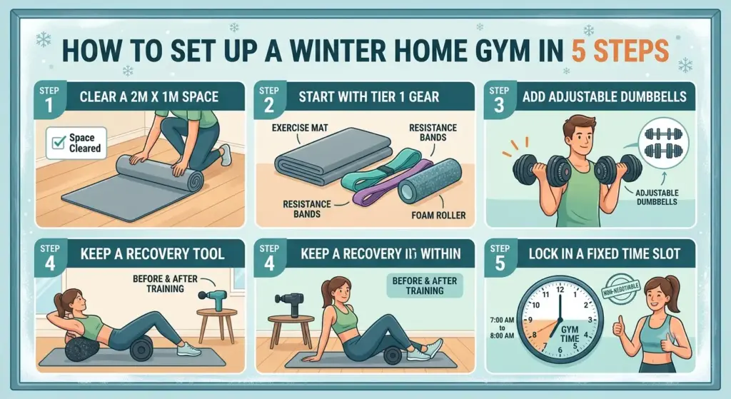 How to Set Up a Winter Home Gym
