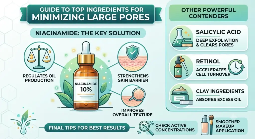 Ingredient for Large Pores