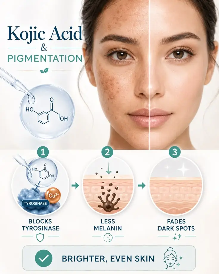 How does Kojic Acid help