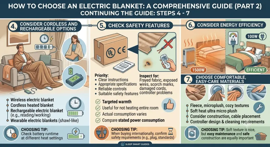 How to Choose electric blanket with safety