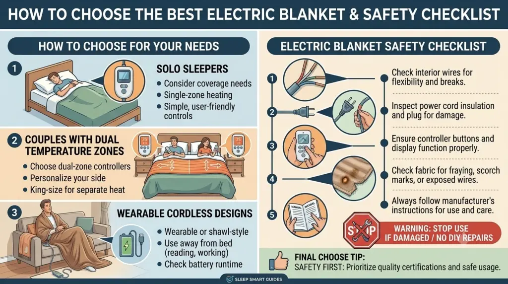 Electric Blanket Safety Checklist