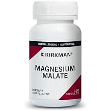 Magnesium Malate 1000 mg - Hypoallergenic, 120 capsules